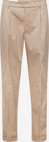 Regular Pantalon chino 'Studio' SEIDENSTICKER en marron : devant