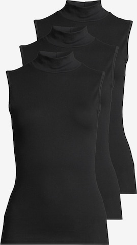 SPEIDEL Unterhemd 'bio.cotton' in Schwarz: Vorderseite