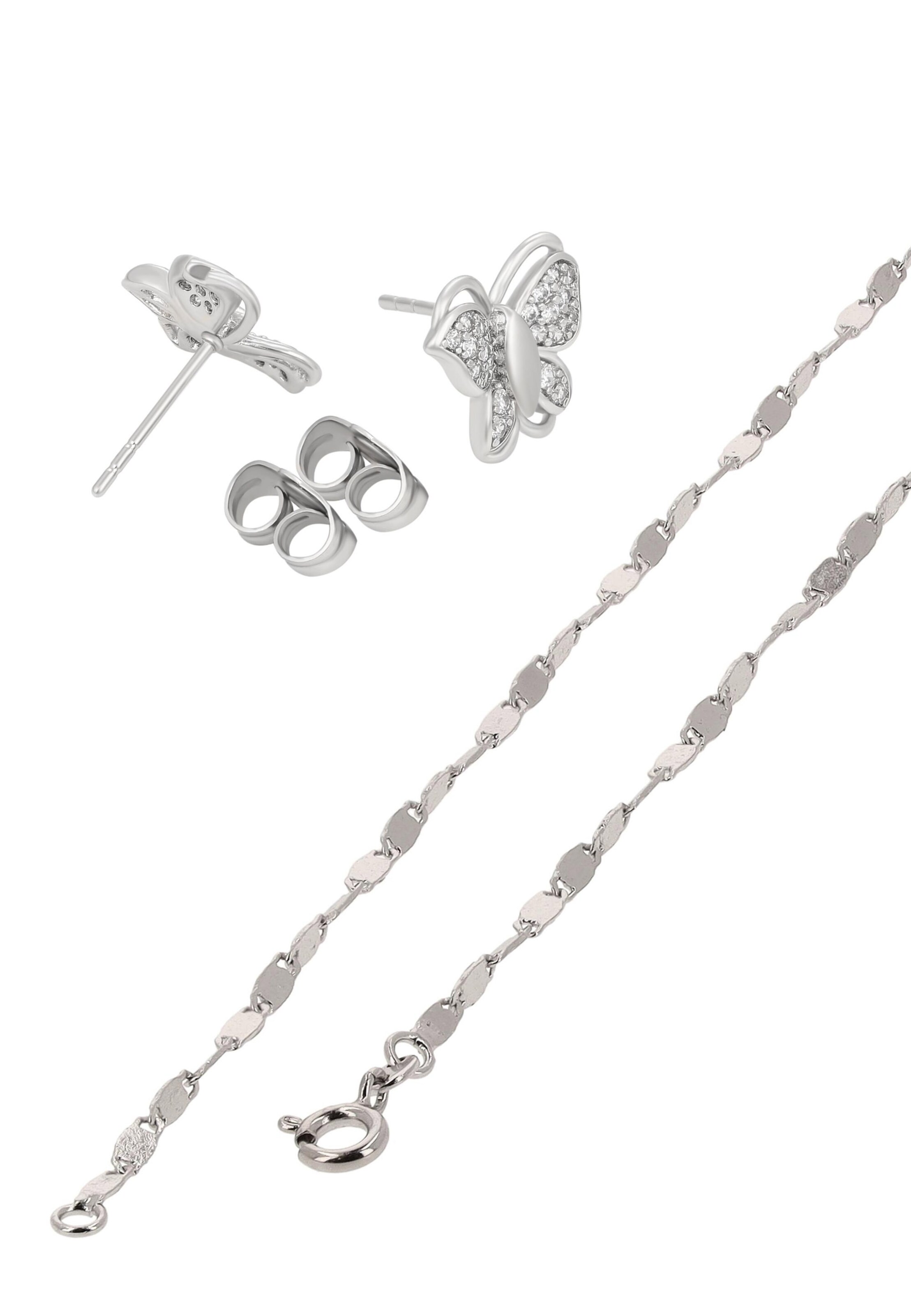 faina Jewelry Set in Silver