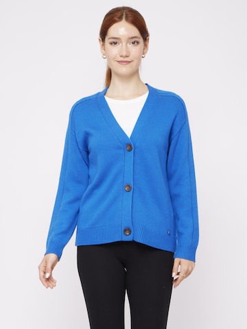 VICCI Germany Knit Cardigan in Blue: front