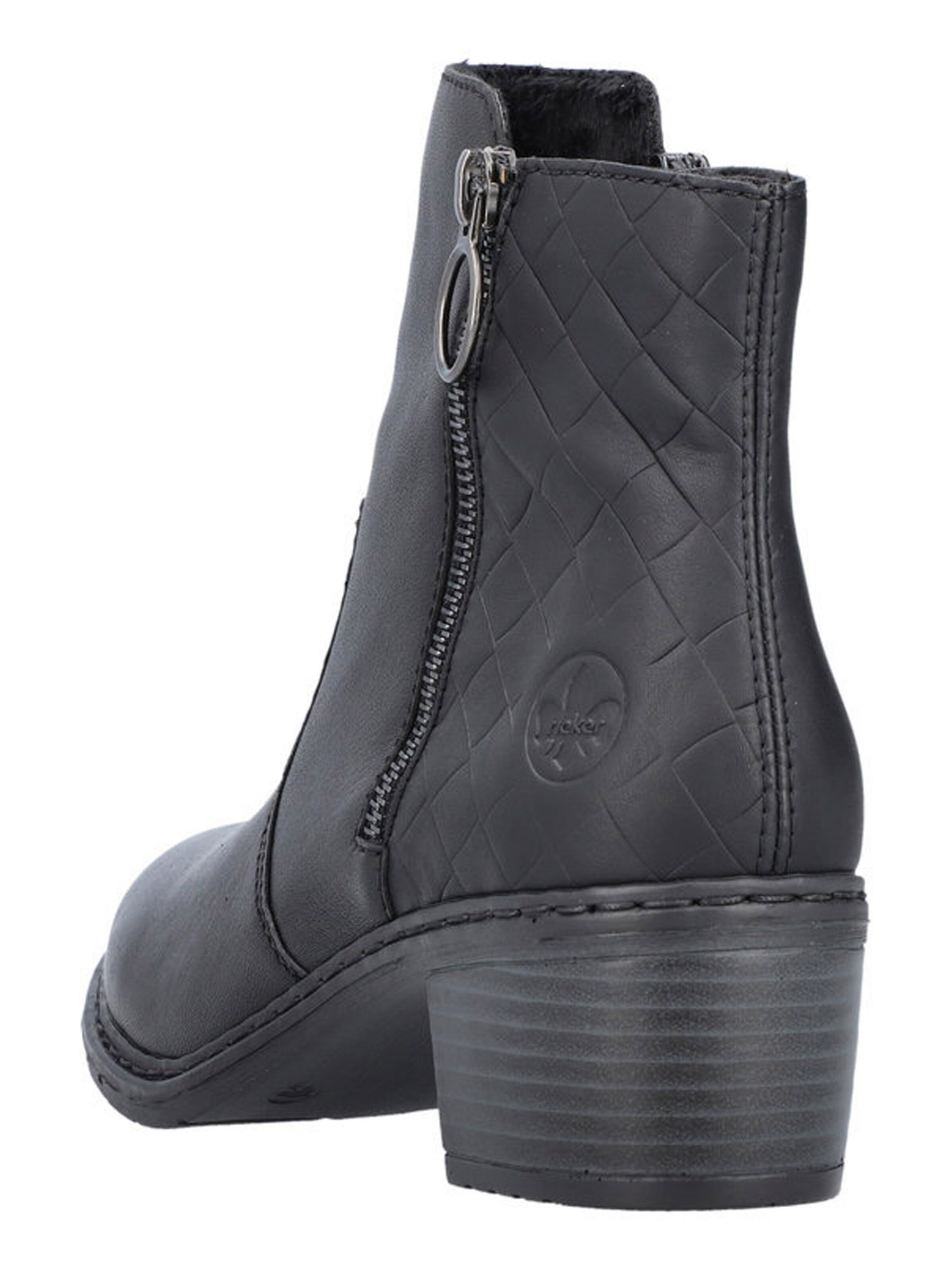 Botine '70150' de la Rieker pe negru