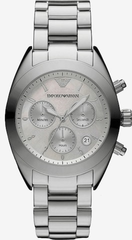 Orologio analogico 'Chronograph' di Emporio Armani in argento: frontale