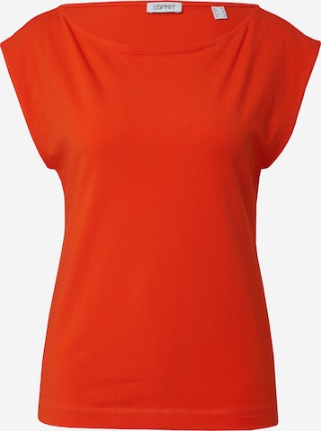 ESPRIT Shirt in Oranje: voorkant