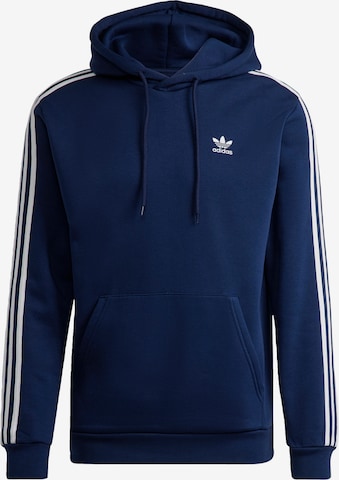 Bluză de molton 'Adicolor Classics 3-Stripes' de la ADIDAS ORIGINALS pe albastru: față