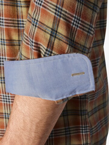 BABISTA Regular fit Overhemd ' Floreverti ' in Geel