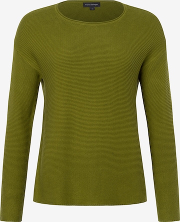 Pull-over Franco Callegari en vert : devant