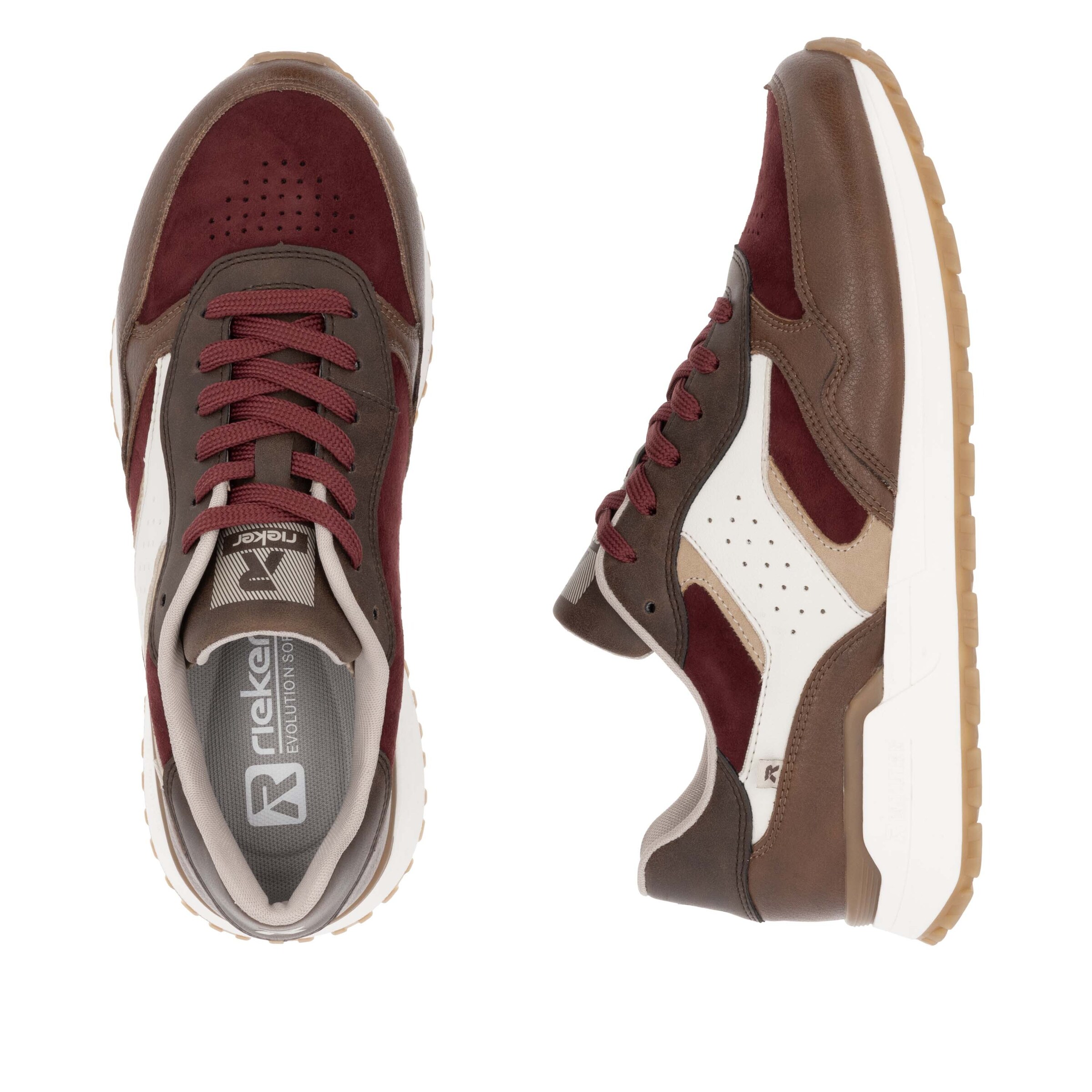 Baskets basses Rieker Sport en marron