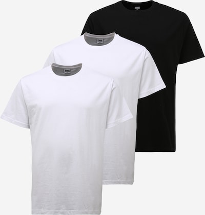 Urban Classics Big & Tall Тениска в черно / бяло, Преглед на продукта