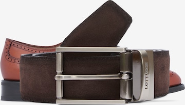 Ceinture 'Belts' LOTTUSSE en marron : devant