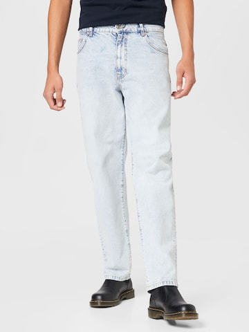 Woodbird Regular Jeans 'Leroy' in Blauw: voorkant