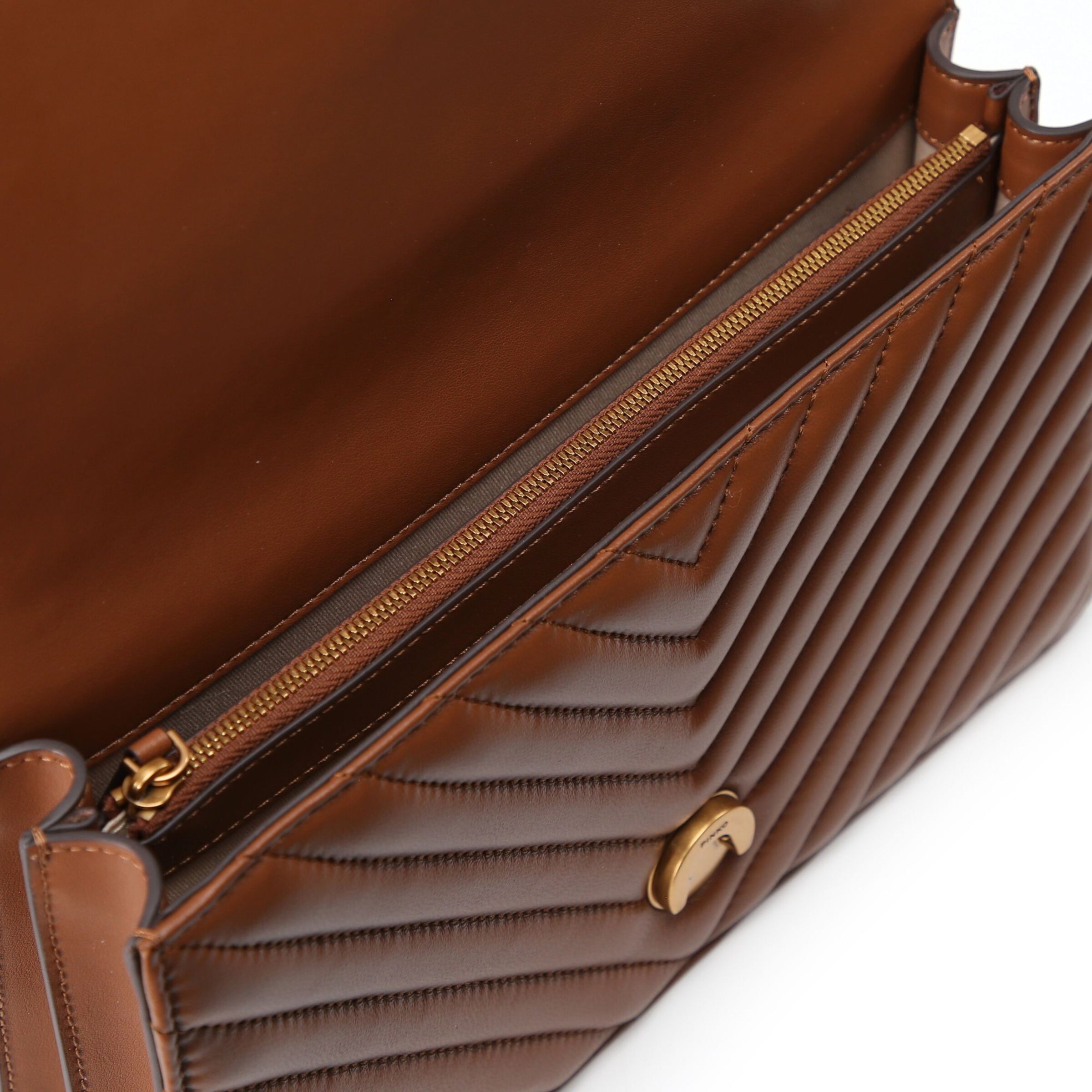 Sac à bandoulière 'Love One' PINKO en marron