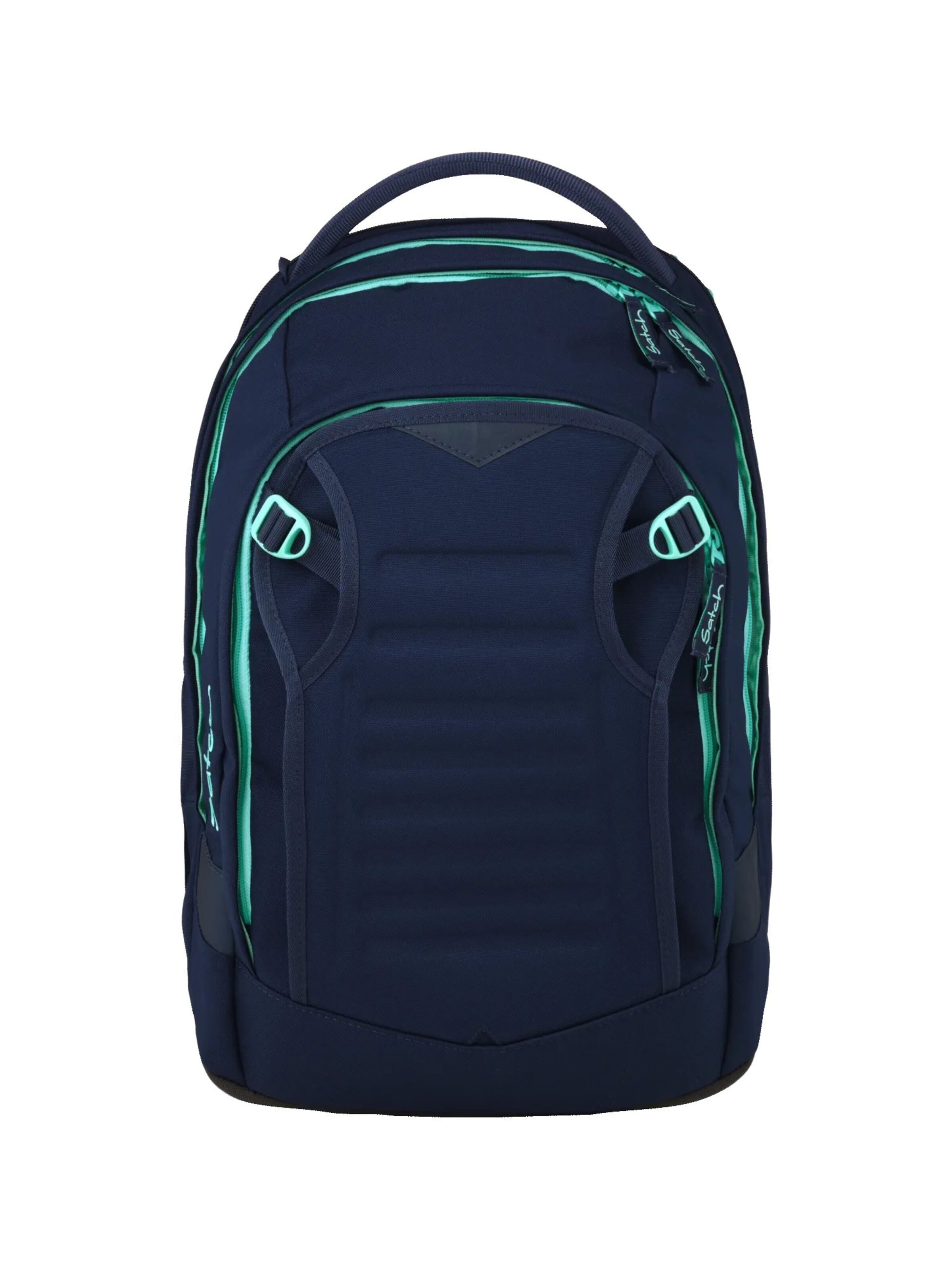 Satch Backpack 'Schulrucksack match plus' in Blue: front