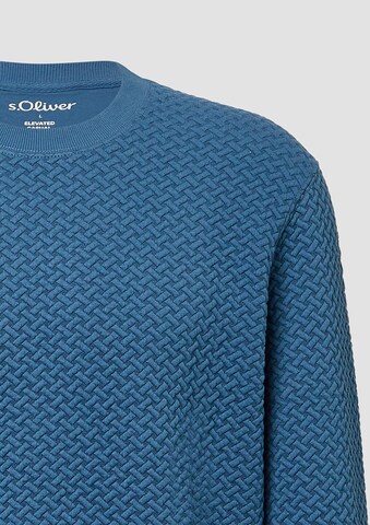 Sweat-shirt s.Oliver en bleu
