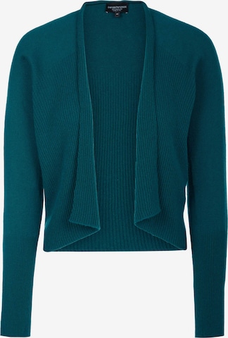 Emporio Armani Gebreid vest in Groen: voorkant
