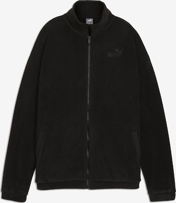 PUMA Funktionsfleecejacke 'ELEVATED' in Schwarz: Vorderseite