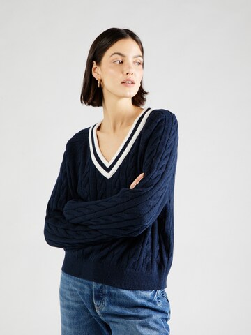 Tommy Jeans Pullover in Blau: predná strana