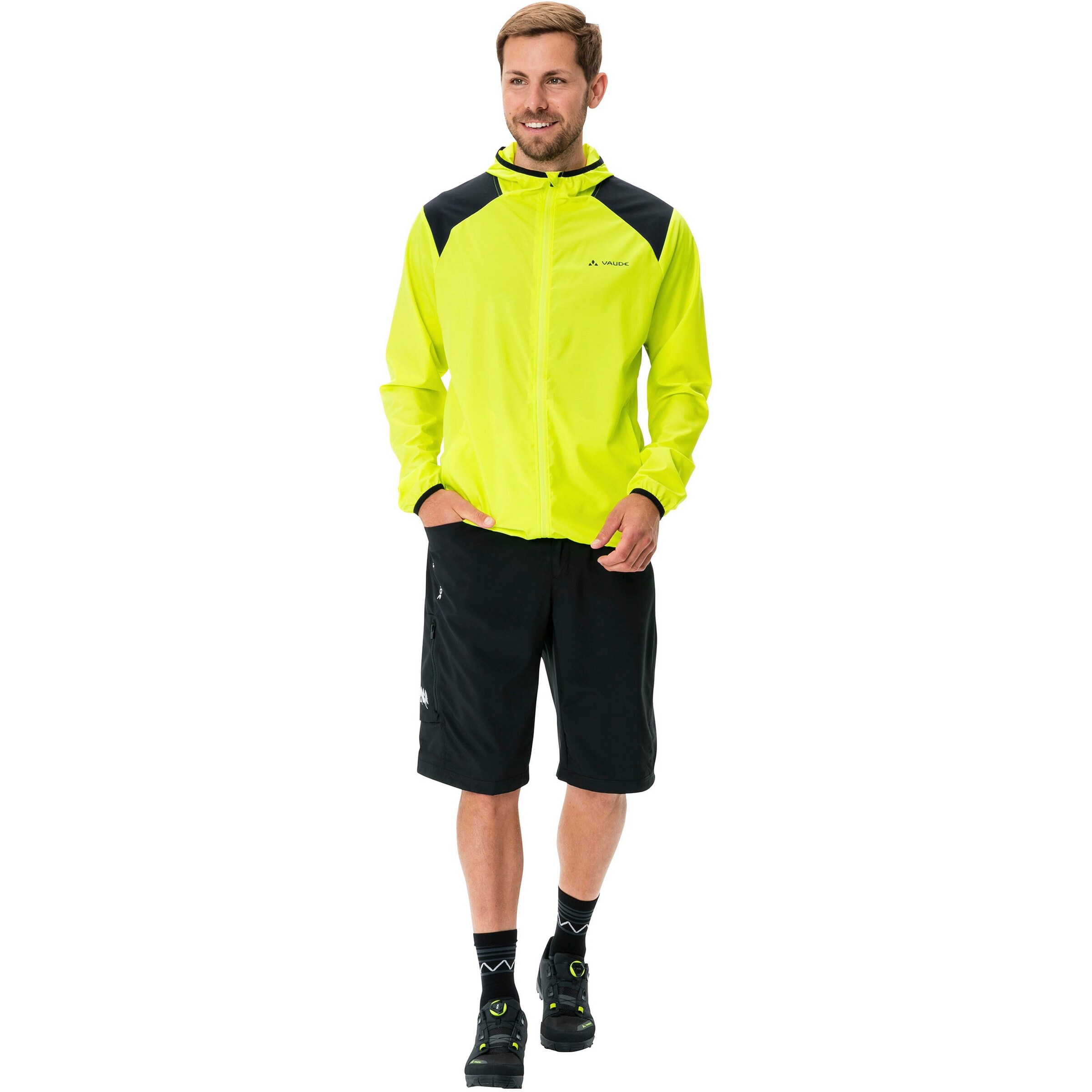Männer Sportarten VAUDE Outdoorjacke 'Qimsa Air' in Neongrün - QY23461 Männer Sportarten VAUDE Outdoorjacke 'Qimsa Air' in Neongrün - QY23461
