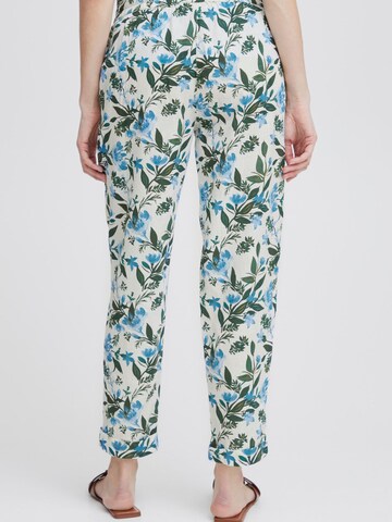 Regular Pantalon 'Maddie' Fransa en blanc
