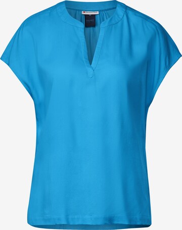 STREET ONE Blouse in Blue: front