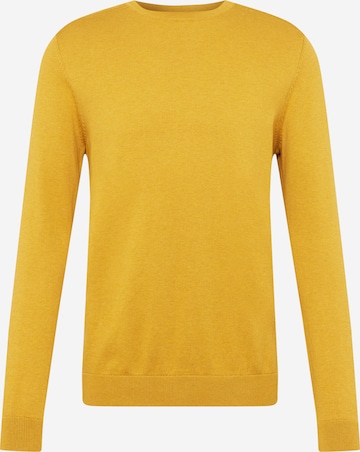 SELECTED HOMME Sweater 'Berg' in Yellow: front