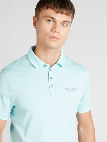 ARMANI EXCHANGE Poloshirt in Blau