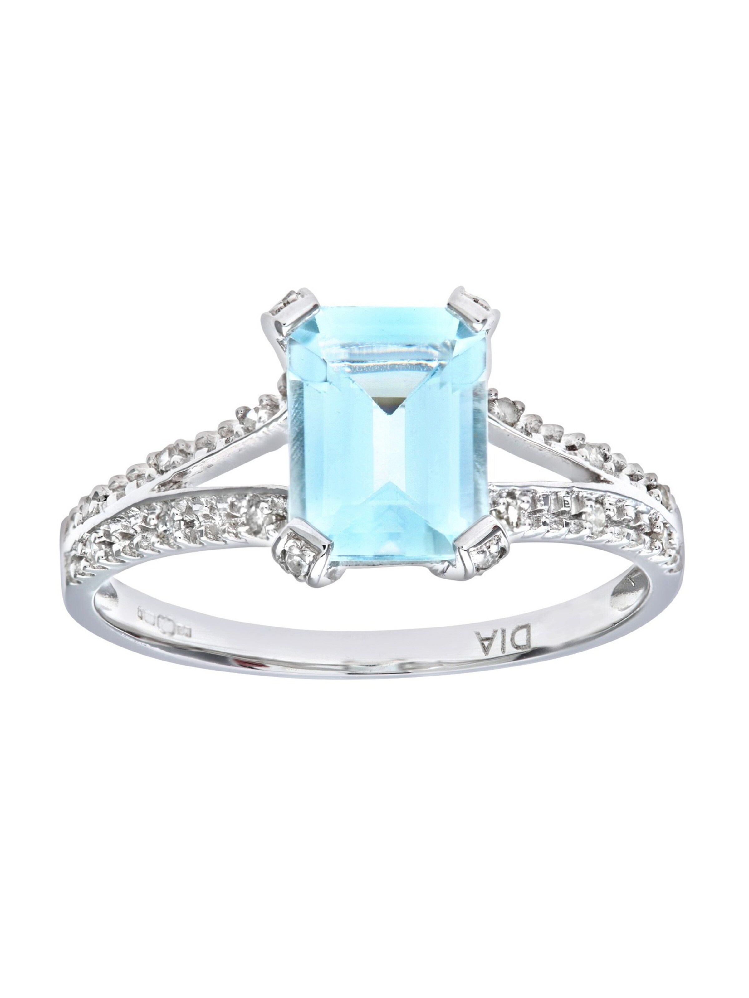 DIAMANT LETERNEL Ring in Silver: front