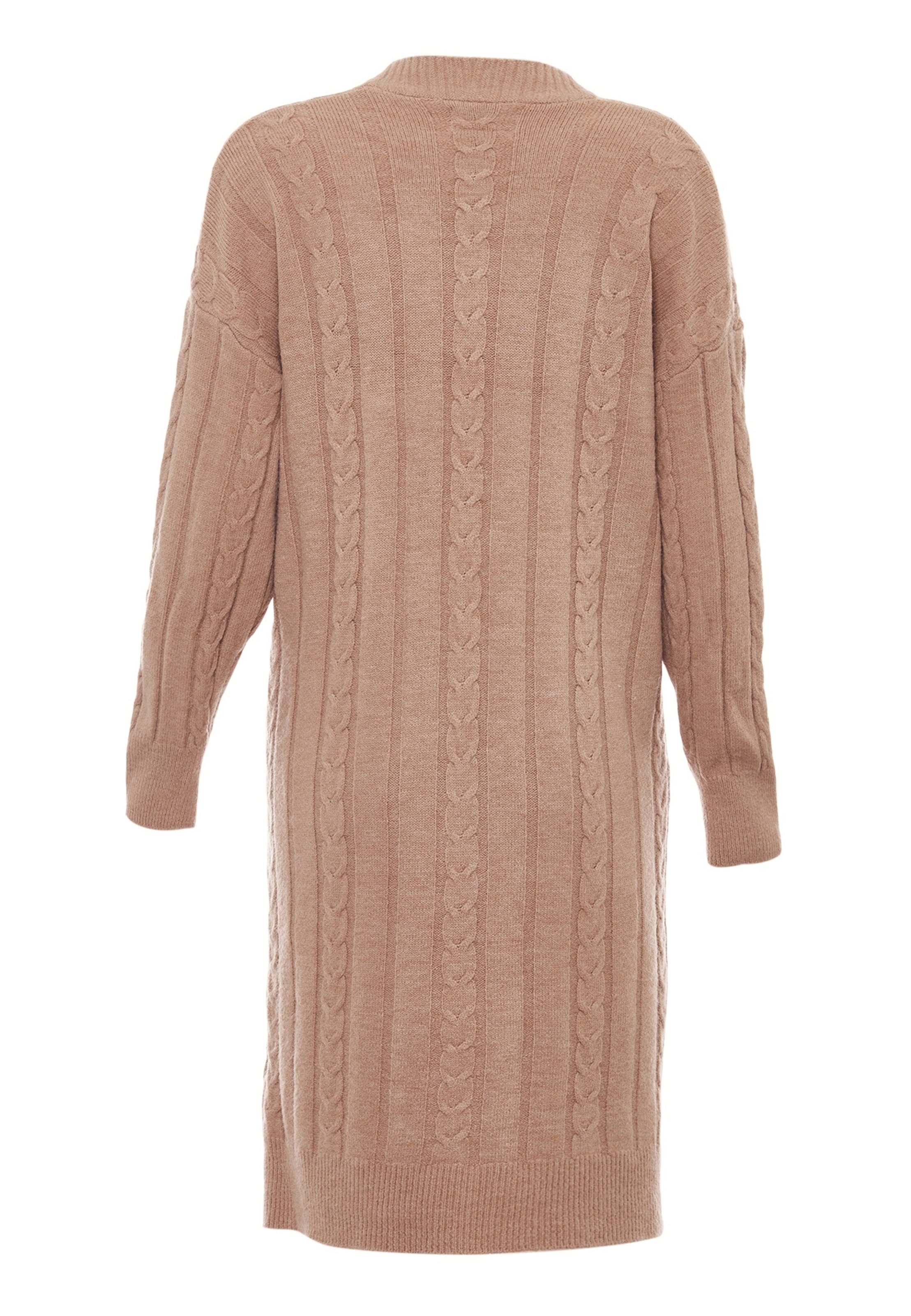 aleva Knitted coat in Pink