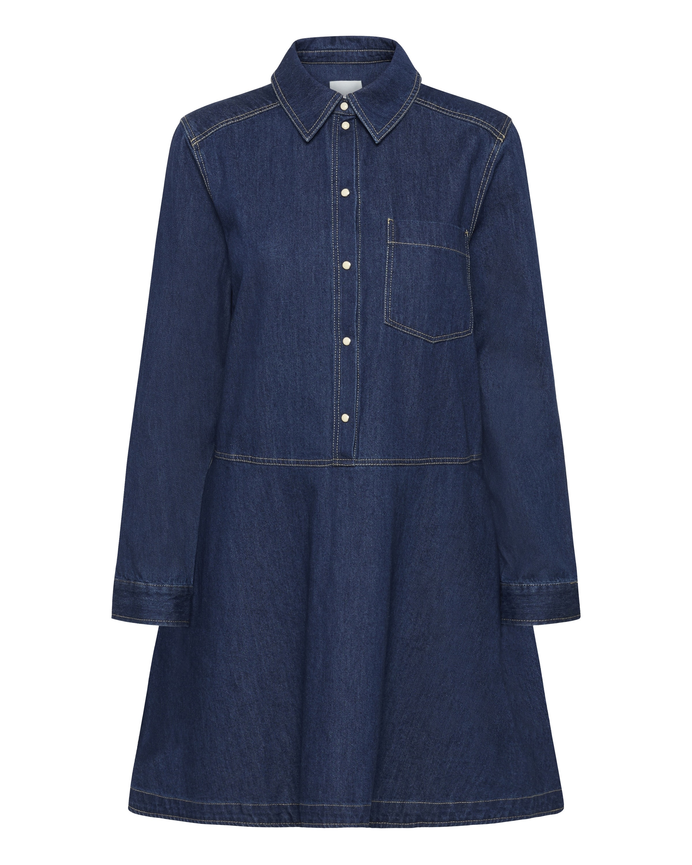 Robe 'PWAugustine' Part Two en bleu : devant
