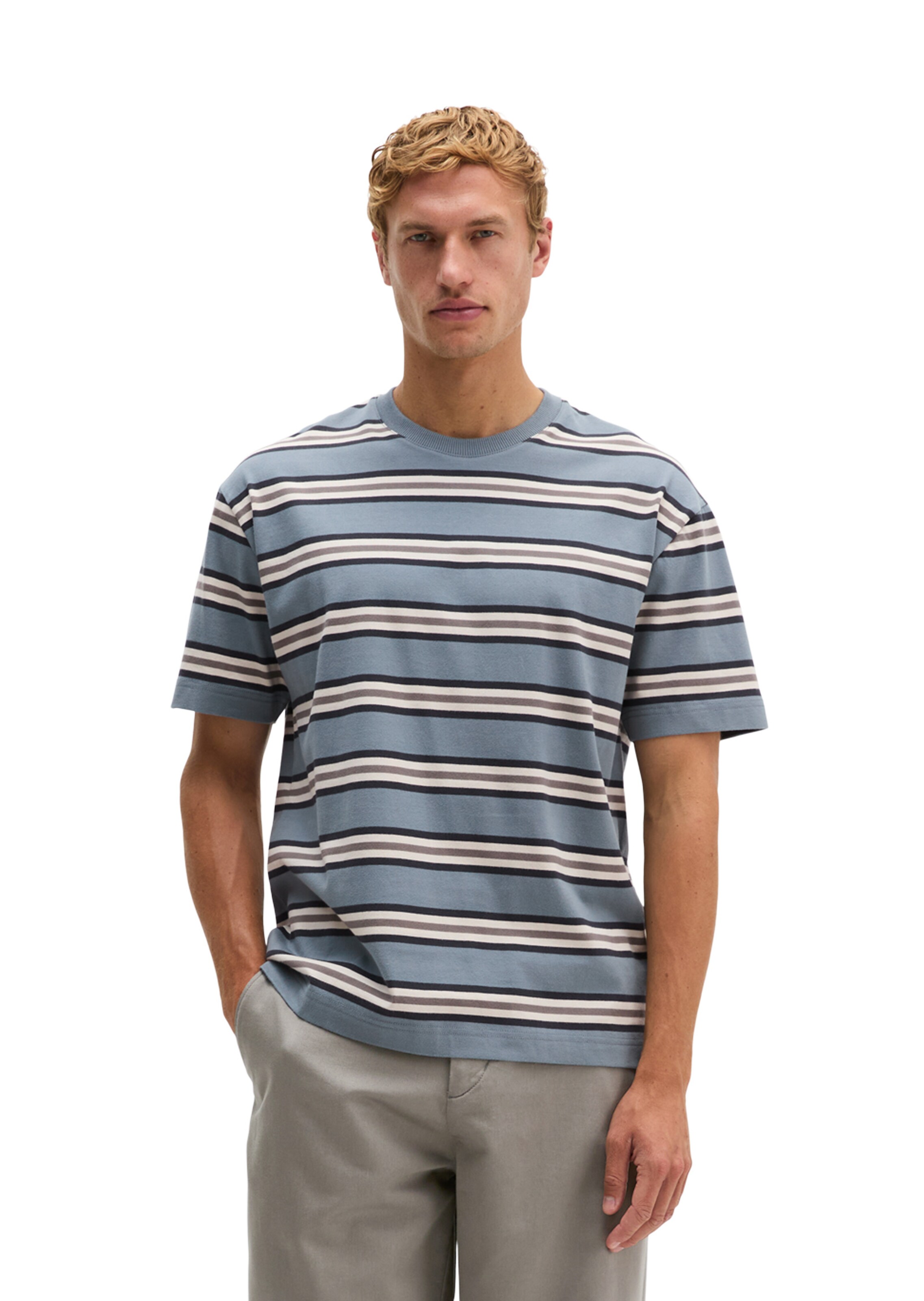 Marc O'Polo Shirt in Blue: front