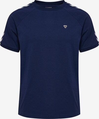 Hummel T-Shirt fonctionnel en bleu marine / blanc, Vue avec produit