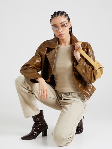 Rebirth Studios Top 'Liz' in Beige