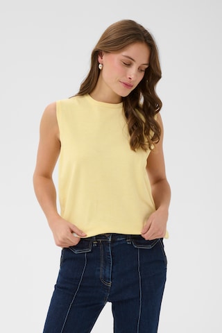 SAINT TROPEZ - Jersey 'SZMila' en amarillo: frente