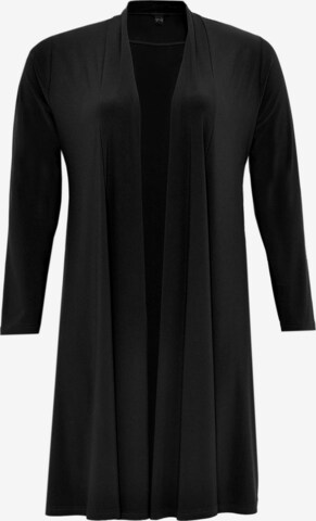 Yoek Knit Cardigan 'DOLCE' in Black: front