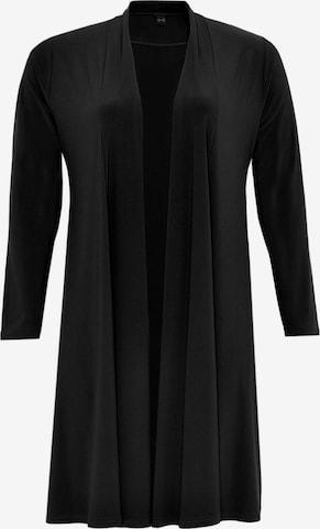 YOEK Knit cardigan 'DOLCE' in Black: front