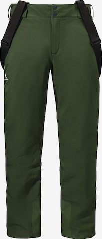 Pantalon outdoor 'Weissach' Schöffel en vert : devant