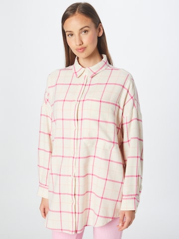 Camicia da donna di Monki in bianco: frontale