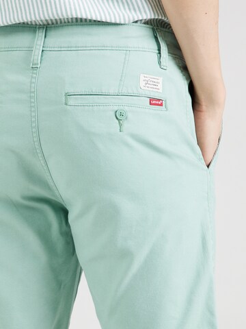 LEVI'S ® Ozke Chino hlače | zelena barva