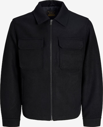 JACK & JONES Between-season jacket in Black: front