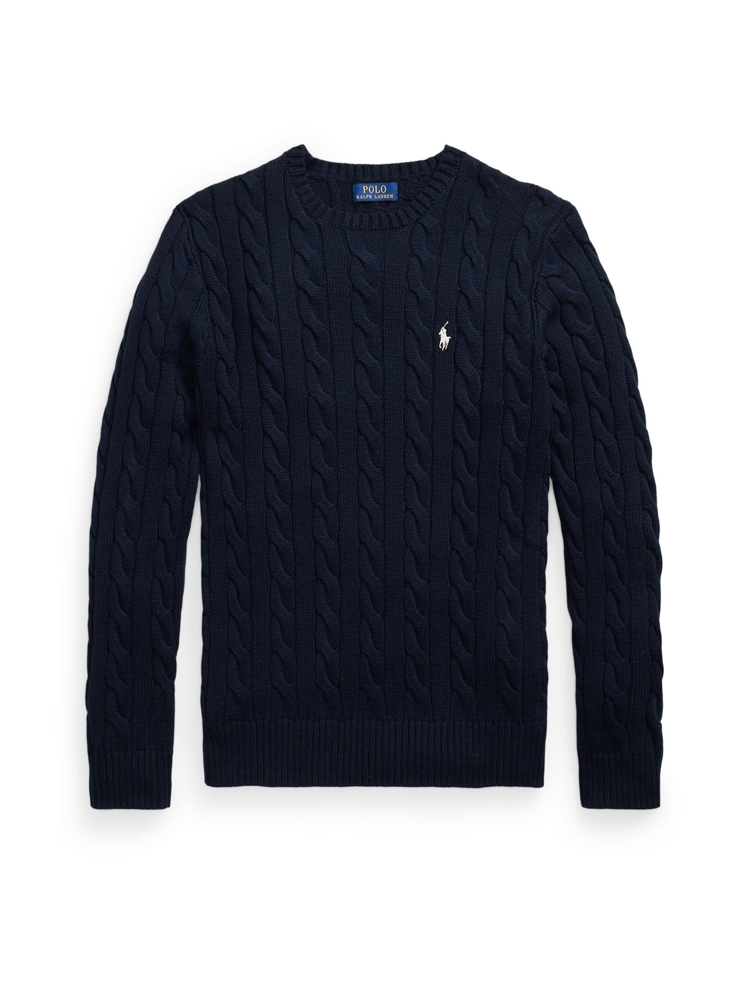 Coupe regular Pull-over Polo Ralph Lauren en bleu : devant
