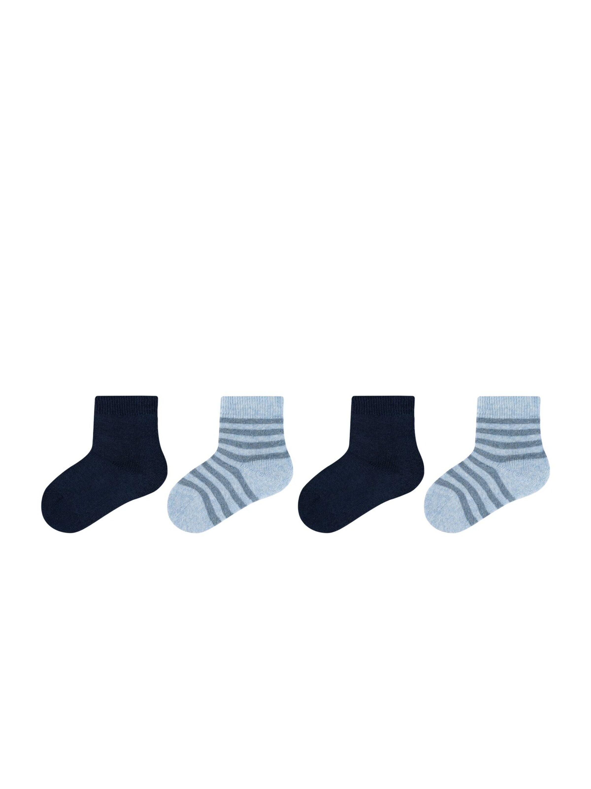 s.Oliver Sokken in Blauw: voorkant