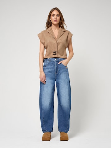 Effilé Jean '94SARINA SEAM' Gang en bleu