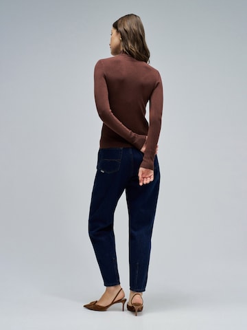 Salsa Jeans Langarm-shirts in Braun