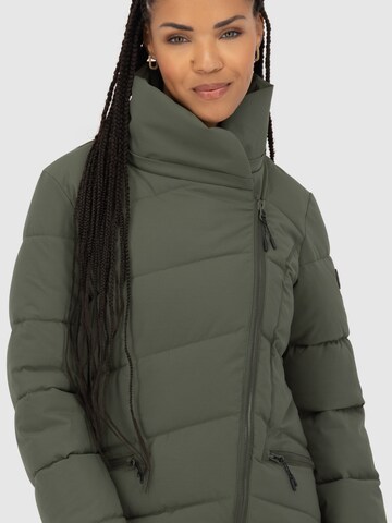 Cappotto invernale 'NimaAK' di Alife and Kickin in verde