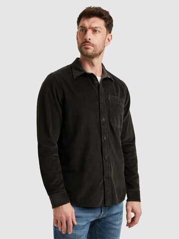 PME Legend Regular fit Skjorta 'Shirt in corduroy' i svart