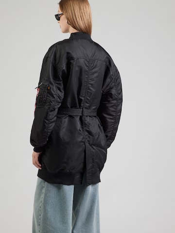 Palton de primăvară-toamnă 'MA-1' de la ALPHA INDUSTRIES pe negru