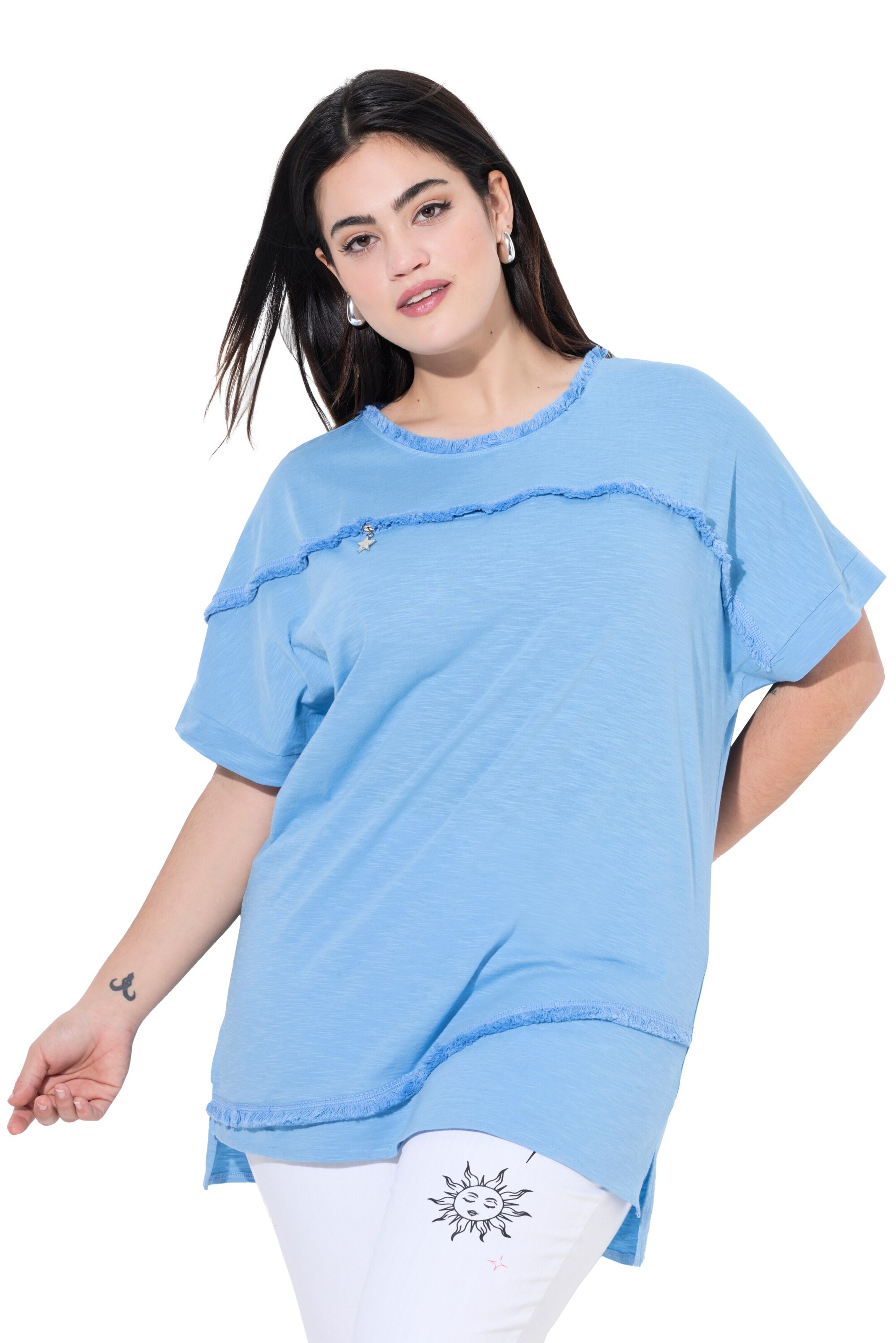 Angel of Style Shirt in Blue: front