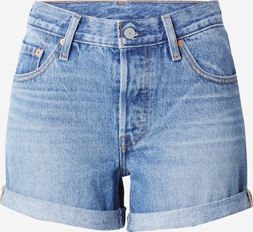 LEVI'S ® Jeans '501  Rolled Short' in Blue: front