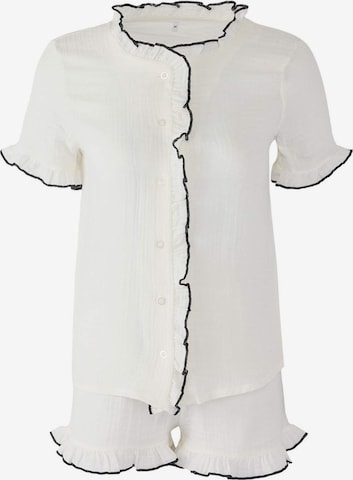 smėlio Trendyol Pižama su šortais: priekis