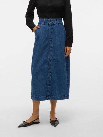 VERO MODA Rok 'JULIA' in Blauw: voorkant