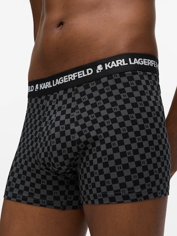 Karl Lagerfeld Boxerky - Sivá: predná strana